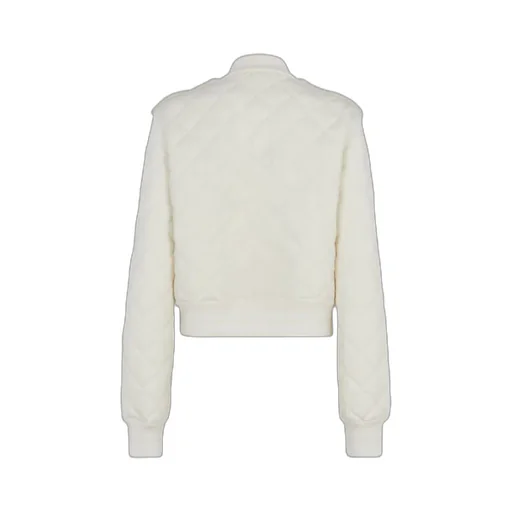 Fendi Diamond Quilted Bomber Jacket