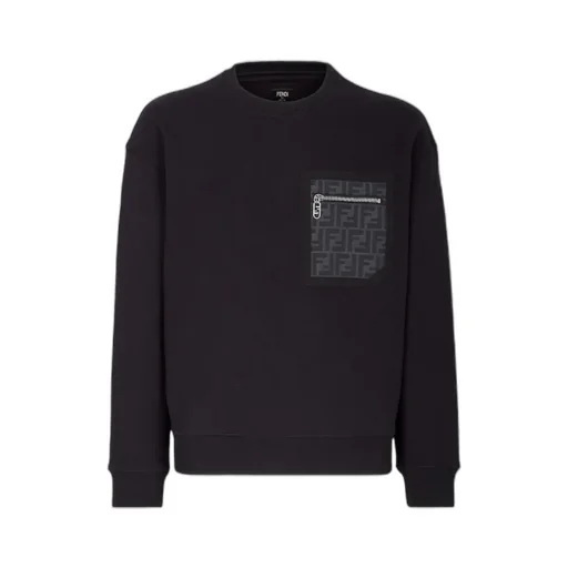 Fendi Long Sleeved Crewneck Sweatshirt