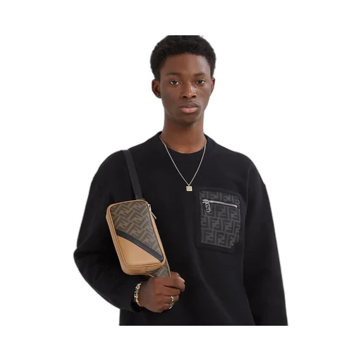 Fendi Long Sleeved Crewneck Sweatshirt