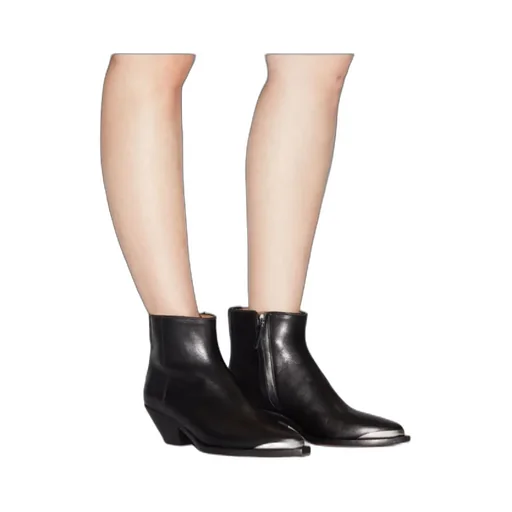 Isabel Marant Adnae Zipped Ankle Boots