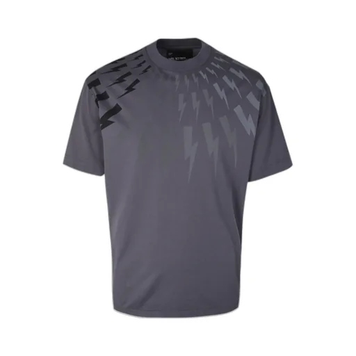 Open-Necked Black Shirt