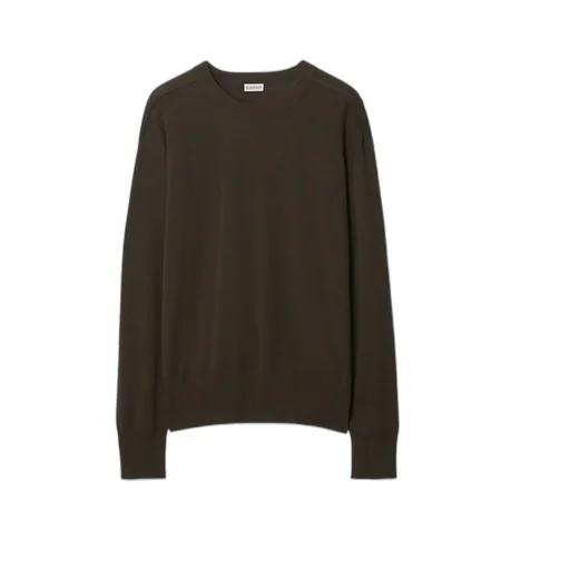 Drop-Shoulder Wool Jumper