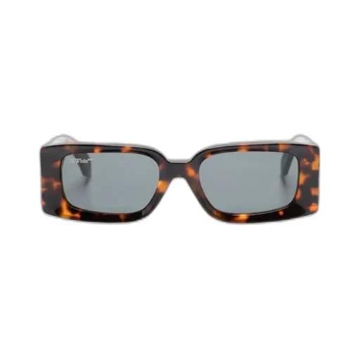 Off-White Rectangle Frame Sunglasses