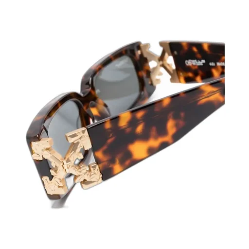 Off-White Rectangle Frame Sunglasses