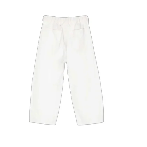 Mm6 Maison Margiela Kids Logo Embroidered Straight Leg Jeans