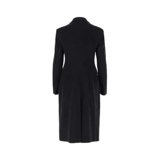 Double-Breasted Notched Coat
