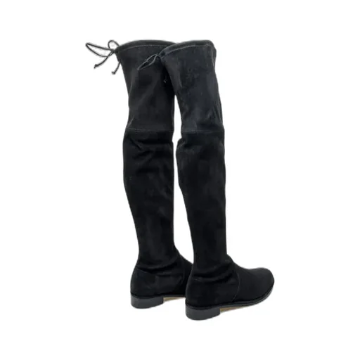 Lowland Lift Suede Thigh-High Boots