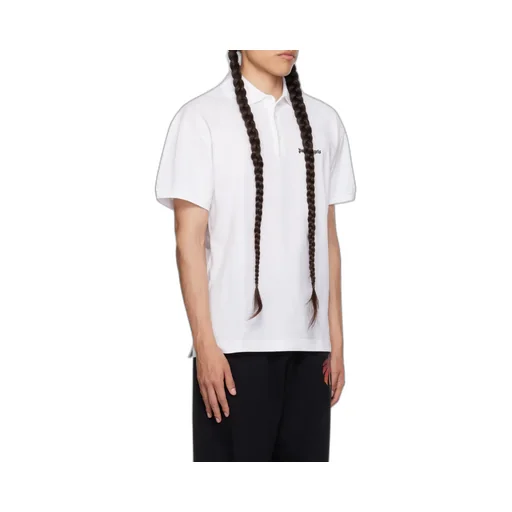Palm Angels Logo Embroidered Polo Shirt