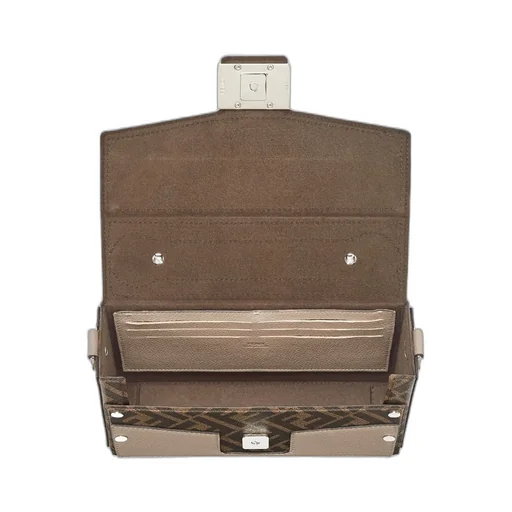 Fendi Ff Soft Trunk Baguette