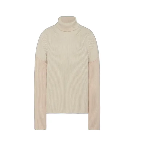 Dua Drop-Shoulder Ribbed Jumper