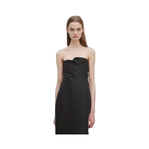 The Row Bardon Strapless Dress