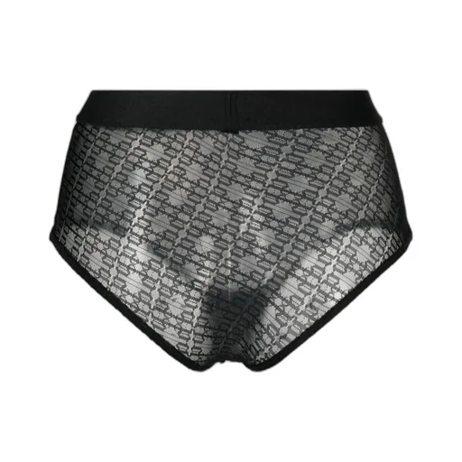 Logo Waist Lace Briefs Pants