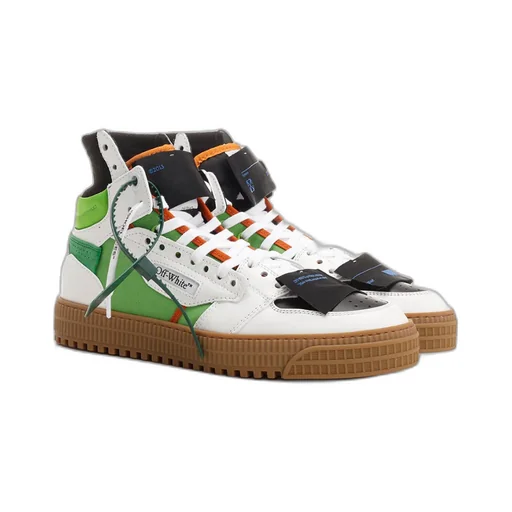 Off-White Logo Patch Lace-Up Sneakers
