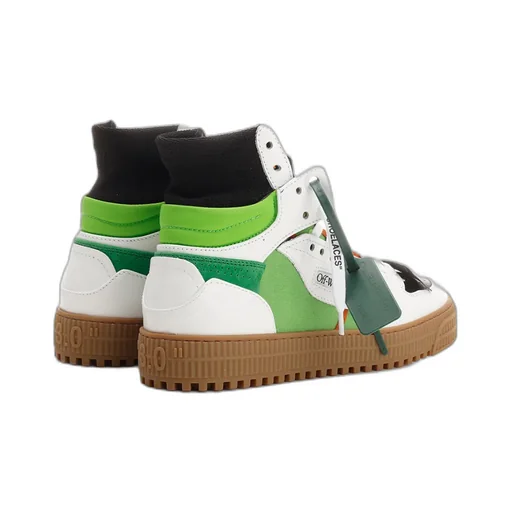 Off-White Logo Patch Lace-Up Sneakers