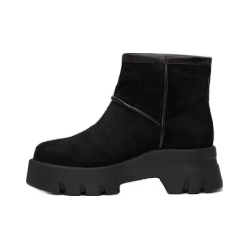 Round Head Thick Sole Short Boots