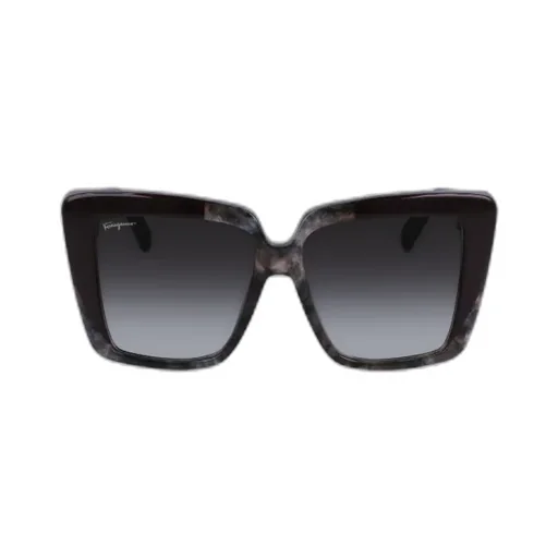 Salvatore Ferragamo Eyewear Butterfly Frame Sunglasses