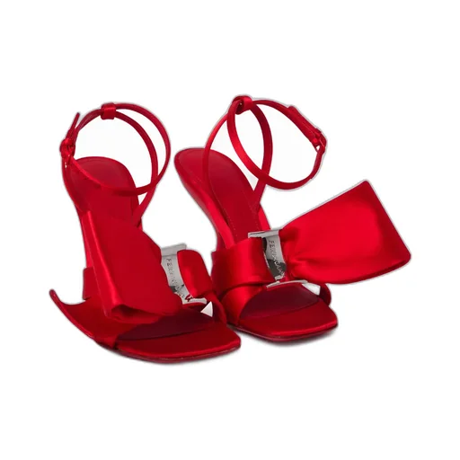 Open-Toed High-Heeled Sandals