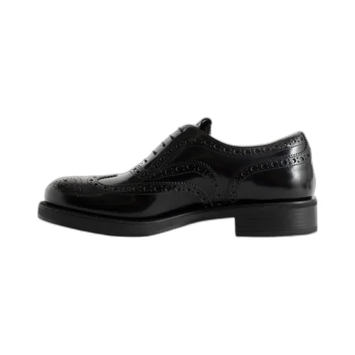 Lace-Up Leather Brogues