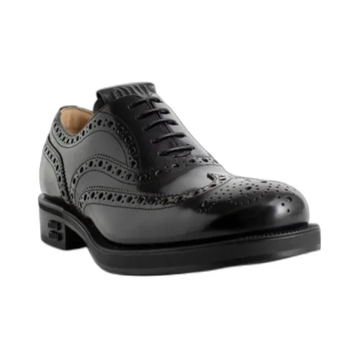 Lace-Up Leather Brogues