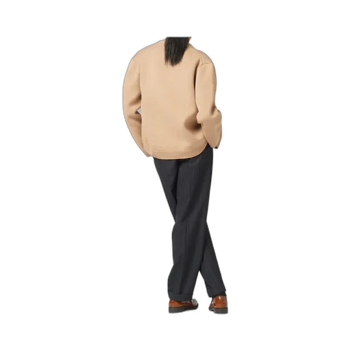 Wool And Nylon Knit Cardigan