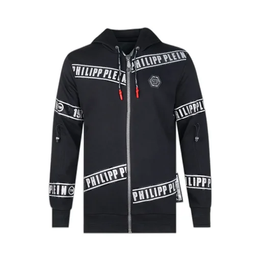 Long-Sleeved Zipper Sweatshirt