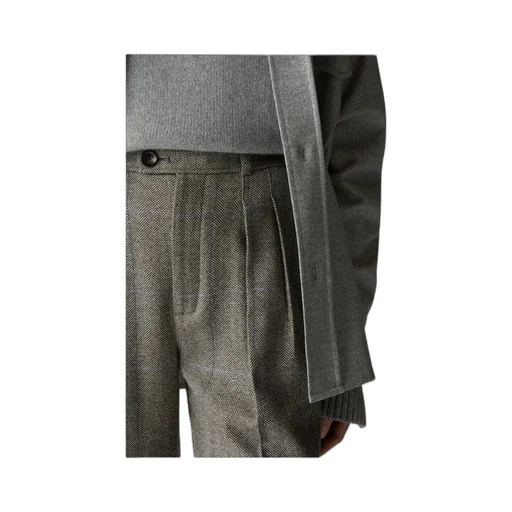 Loro Piana Barbed Straight-Leg Trousers