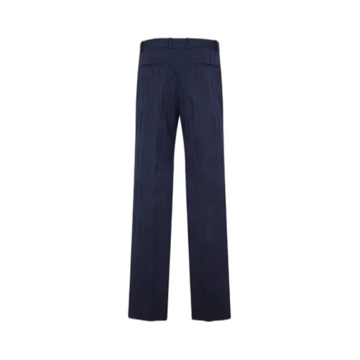 Off-White Mid-Rise Straight Leg Trousers