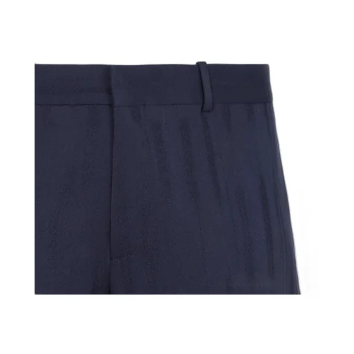 Off-White Mid-Rise Straight Leg Trousers