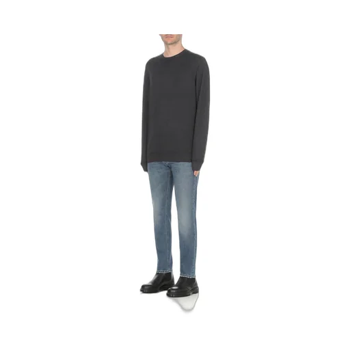 Logo-Tag Crew Neck Jumper