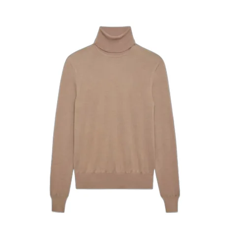 Turtleneck Sweater In Cashmere, Wool And Silk