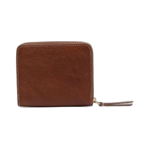 Mulberry Logo Plaque Zip-Around Wallet