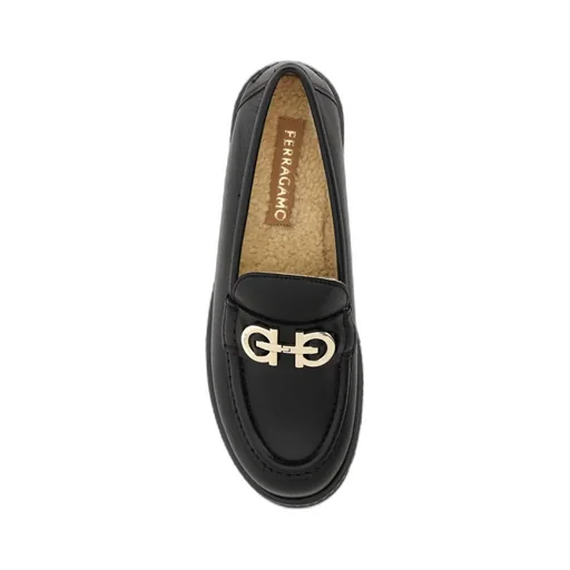 Salvatore Ferragamo Ofelia Gancini-Buckled Loafers