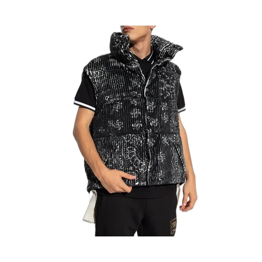 Khrisjoy Paisley Print Down Vest