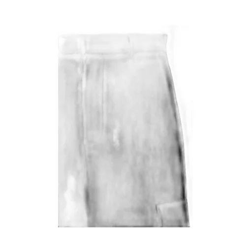 Off-White High Waist Straight Leg Pants