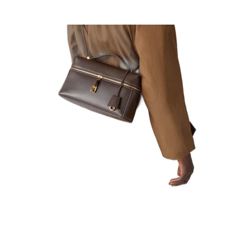 Zip-Open Shoulder Bag