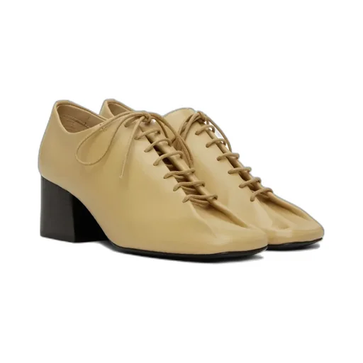 Lace-Up High Heels