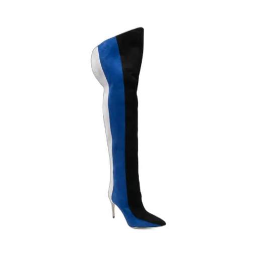 Manolo Blahnik Chicuyuhi Pointed Toe Boots