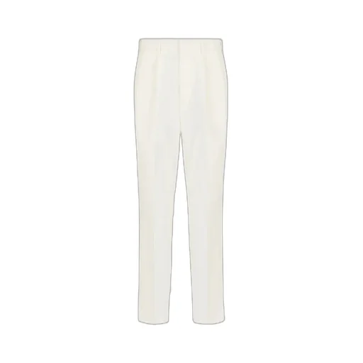Logo Zipper Casual Pants