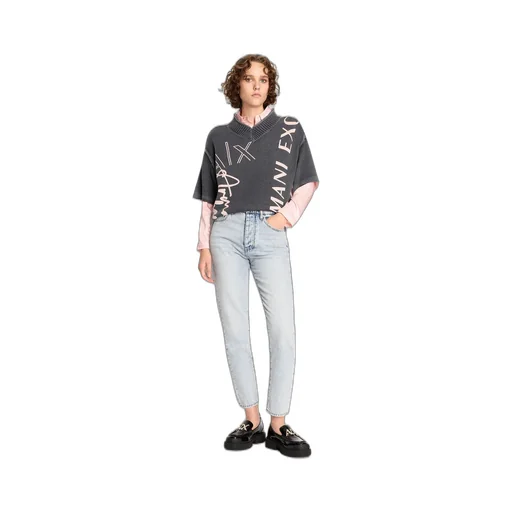 Belt Loop Denim Trousers