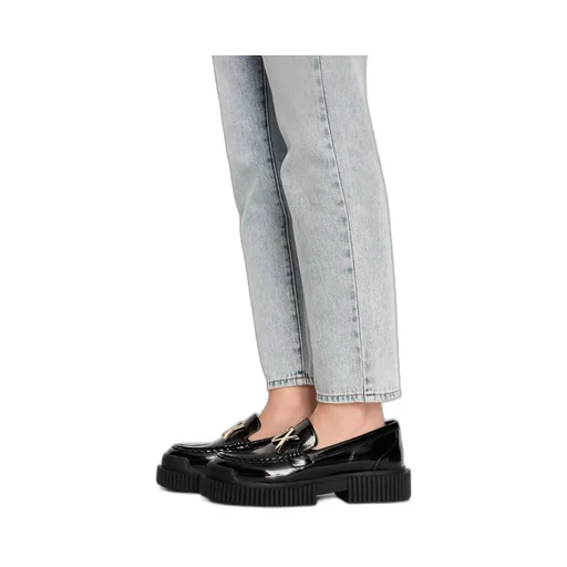Belt Loop Denim Trousers
