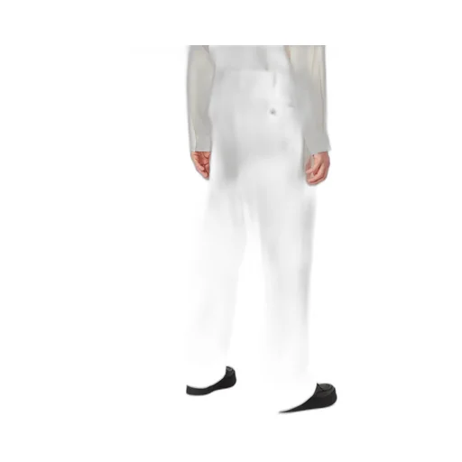 Logo Zipper Casual Pants