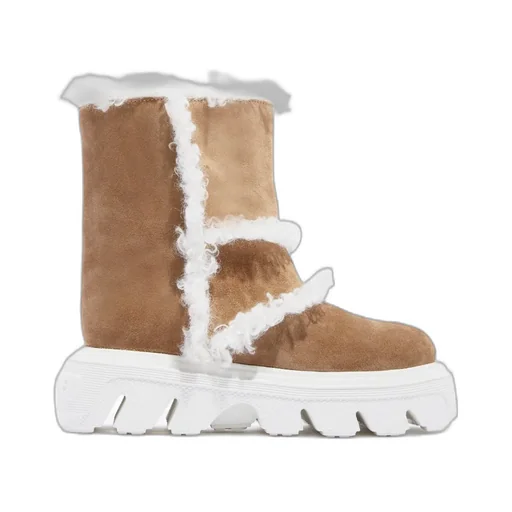 Casadei Dolomiti Marica Faux-Fur Detailed Boots