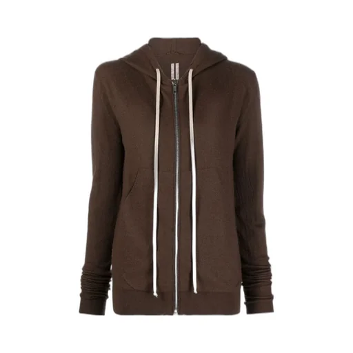 Zip-Up Cashmere Hoodie