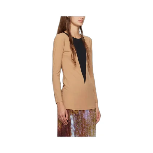 Triangle-Shape Long-Sleeve T-Shirt