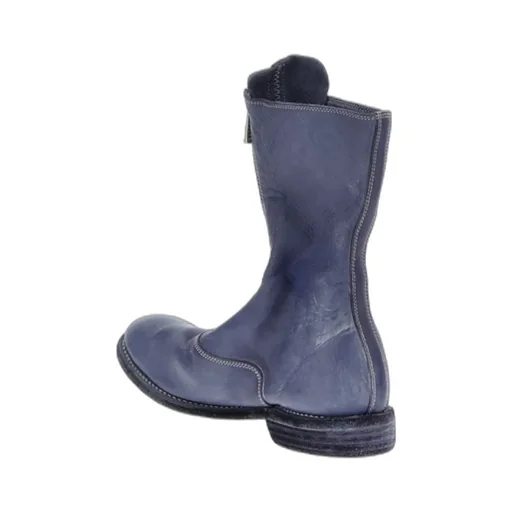 Round-Headed Short Boots