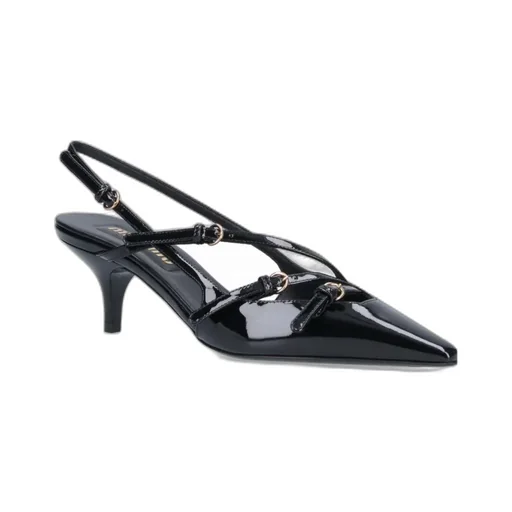 Miu Miu Pointed Toe Slingback Pumps