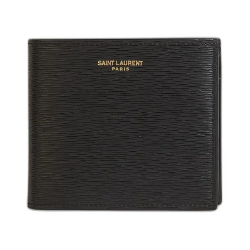 Saint Laurent Logo Engraved Bifold Wallet