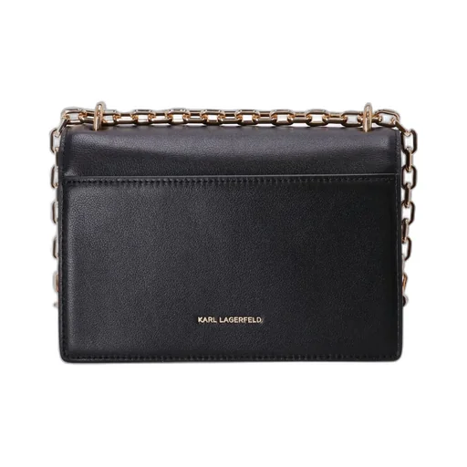 Karl-Signature Leather Bag