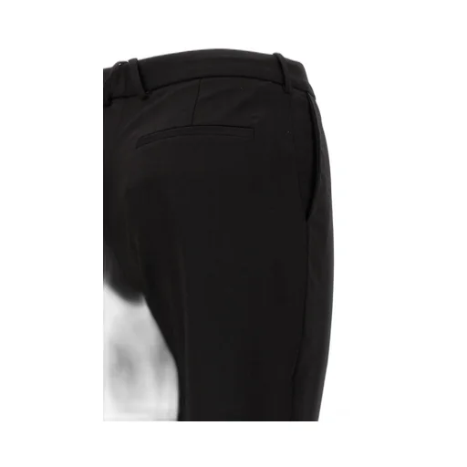 Slim-Cut Belted Trousers