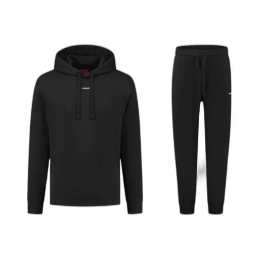 Hugo Logo Printed Drawstring Two-Piece Tracksuit